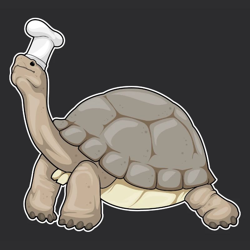 Turtle Chef Chef Hat