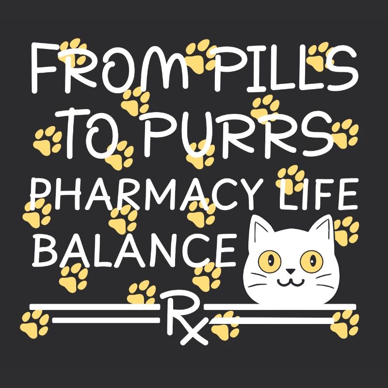 Pharmacie Chat Pilules pour Ronronner jaune-blanc