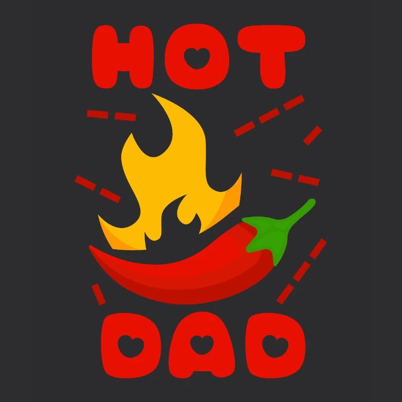 Papa-Papi Vatertag, lustiger Spruch, Hot-Dad