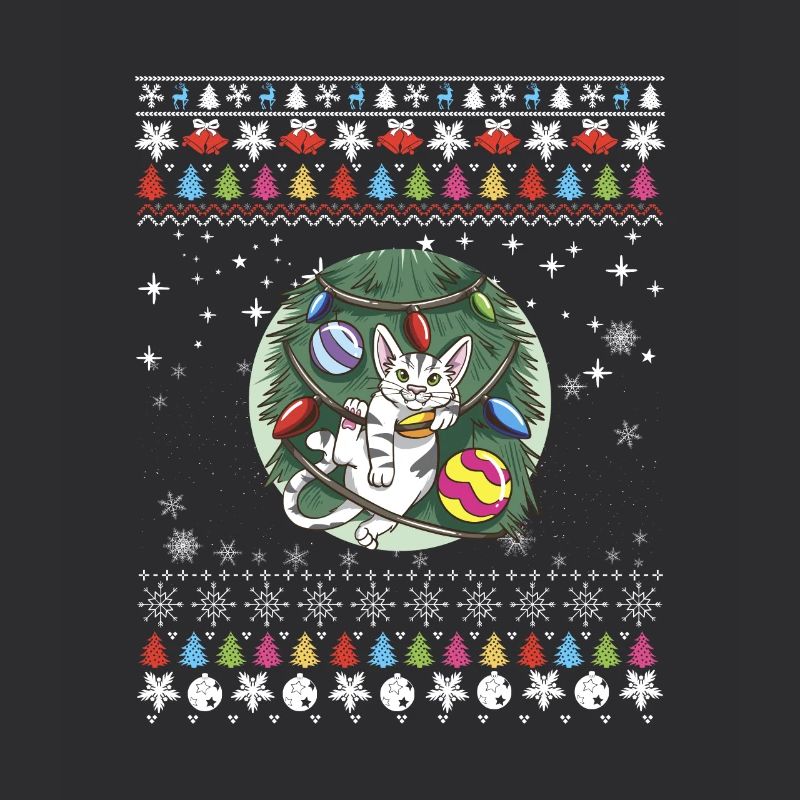 Décor de Noël pour chat