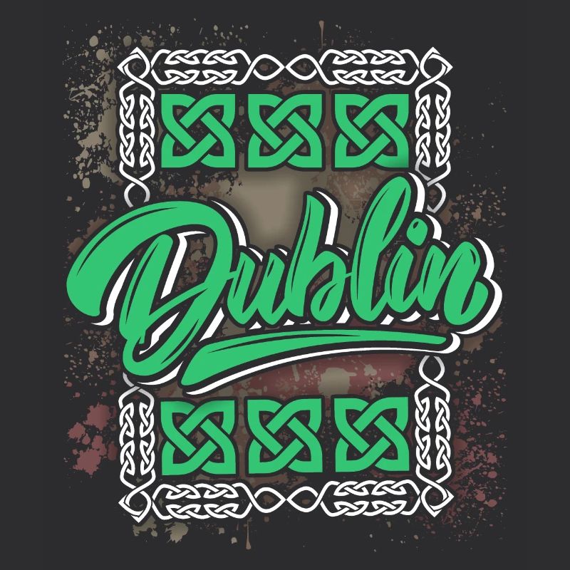 Dublin Dublin-Irland Irland, Spruch, Dublin-Logo