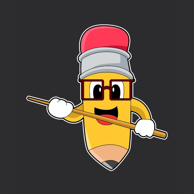 Bleistift Lehrer Pointer