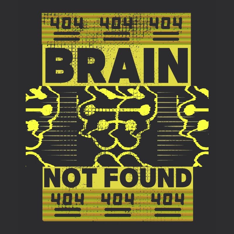 404-html error, Computer-Nerd, lustiger Spruch