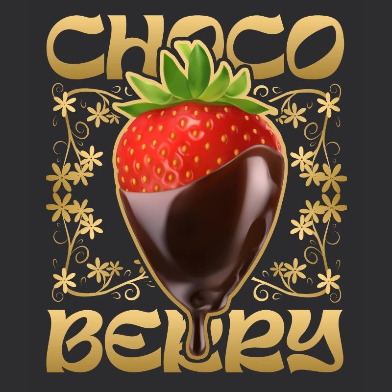 Fraise au chocolat