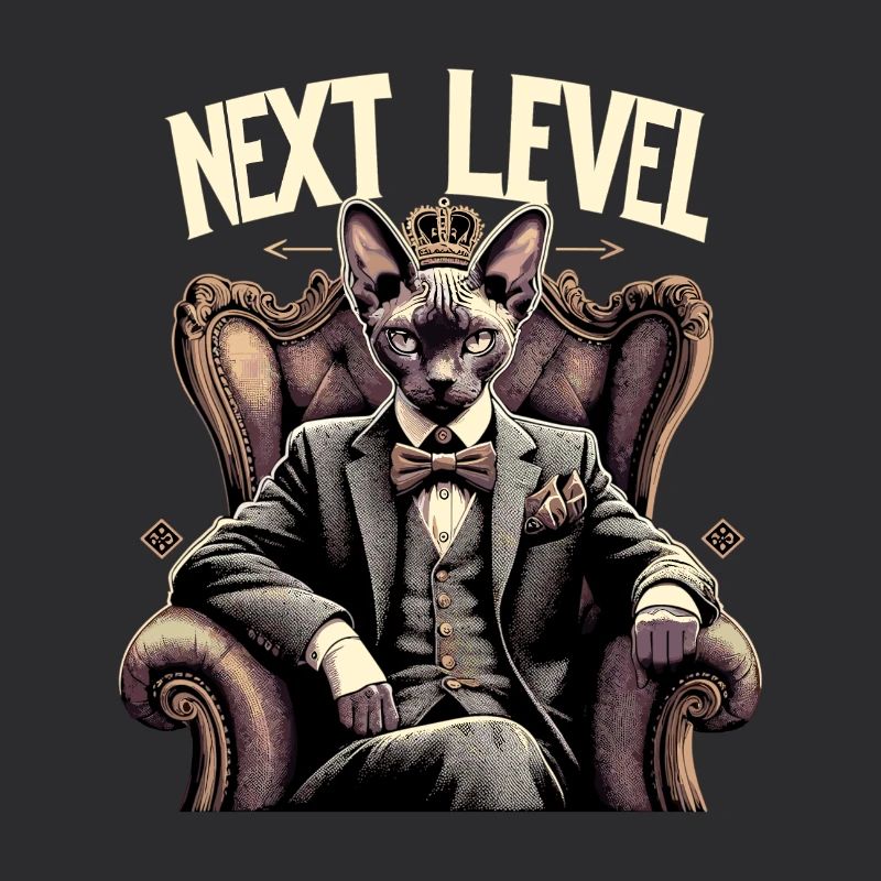 Cornish Rex Anzug Next Level Katze Geschenk