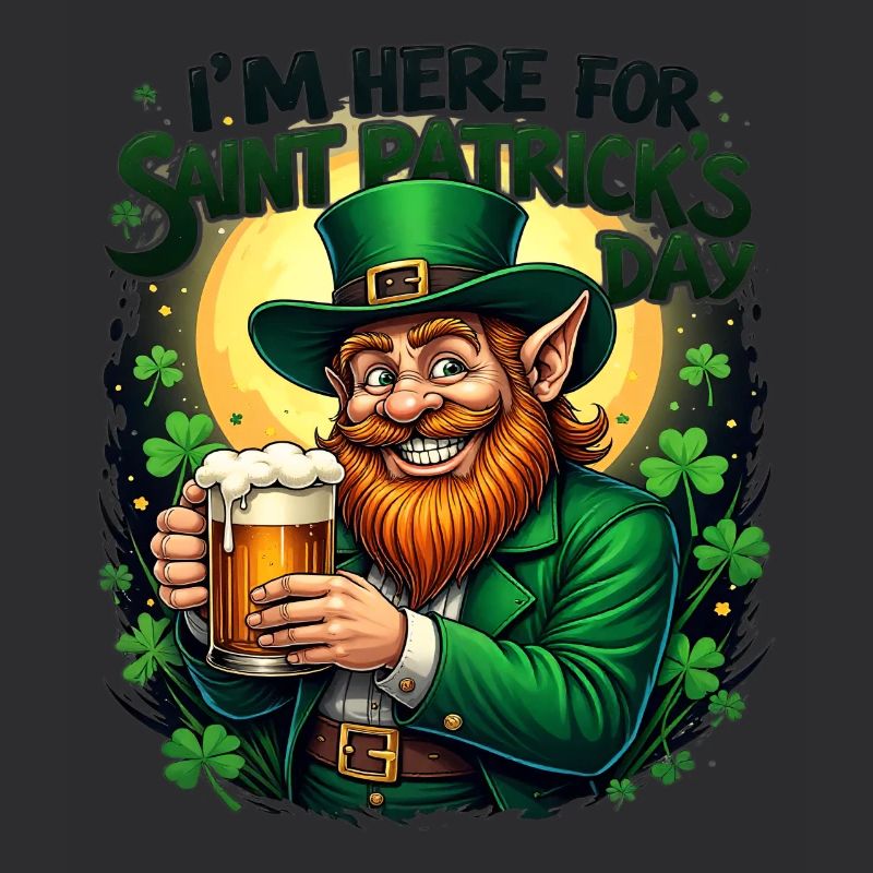 Saint-Patrick Bière Leprechaun Kobold Bier