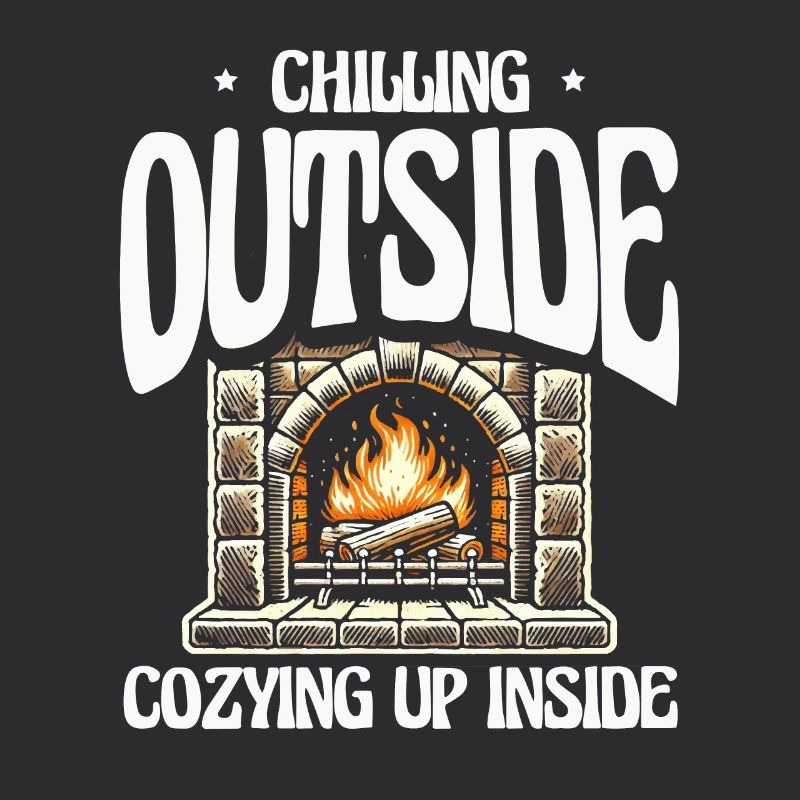 Chilling outside, cosy inside, wintry