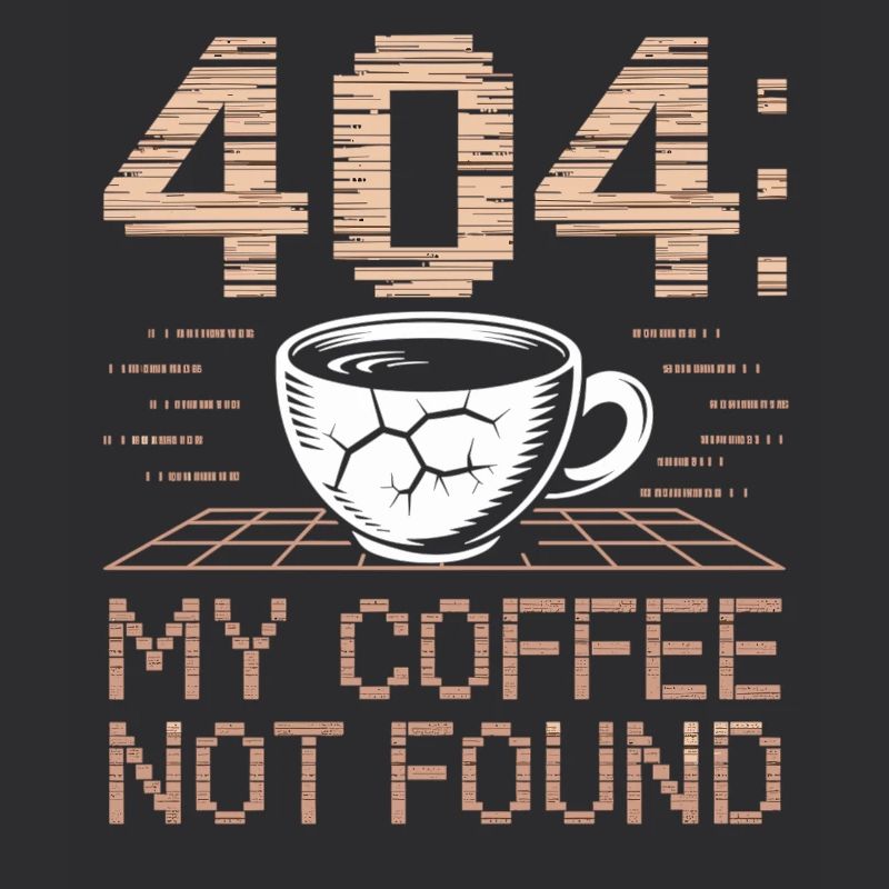 Kaffee Shirt 404 Fehlercode