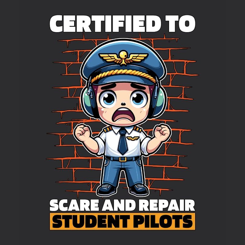 Flight Instructor Certified To Scare Pilot School