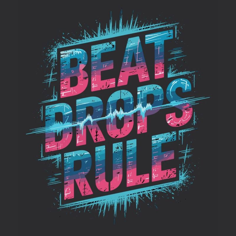 Beat Drops Rule Shirt - EDM Soundwave