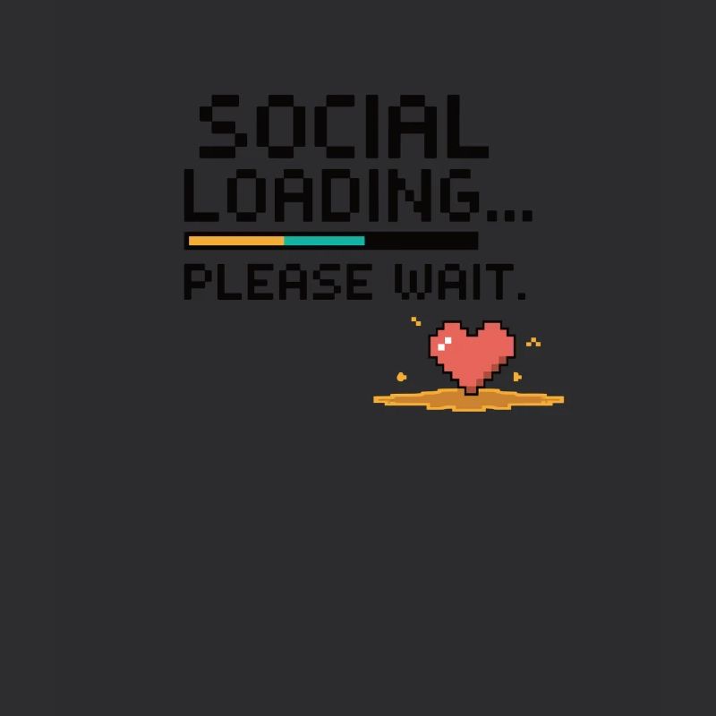 Social Loading... Please Wait – 8Bit Retro Gaming