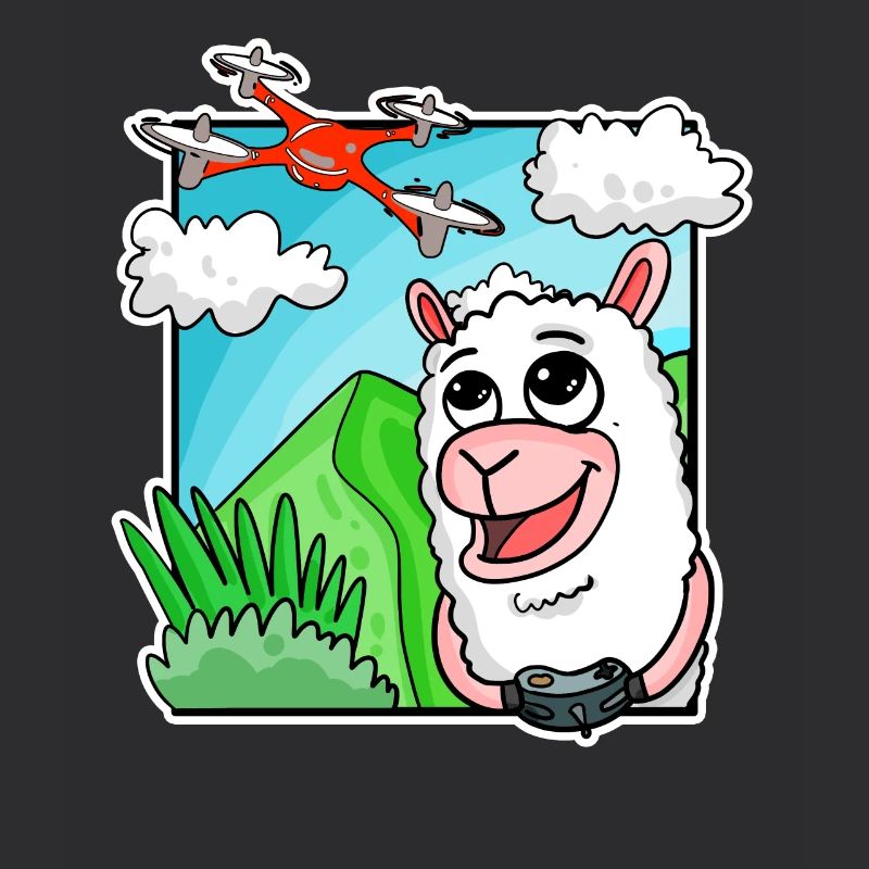 Drone Quadcopter Drone Pilot Drone Alpaca