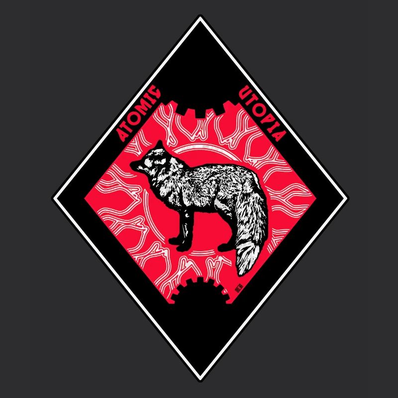 Atomic Utopia - Silver Fox Rhombus