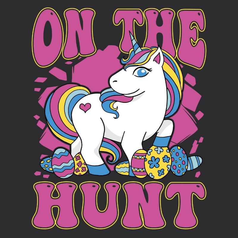 Auf der Jagd Einhorn Ostern