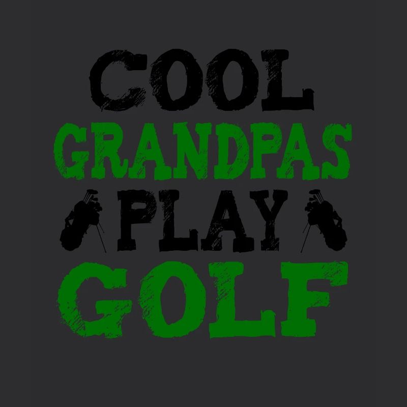 Cool grandpas play golf