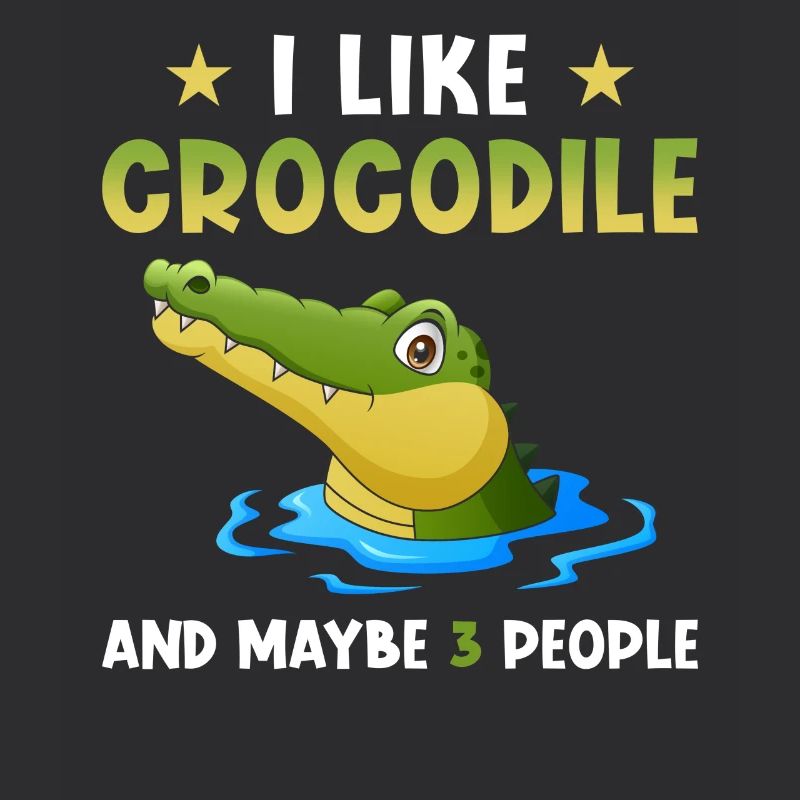 Crocodile Cute Funny Saying