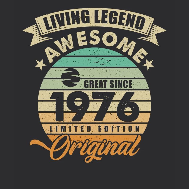 1976 Birthday Retro Orginal
