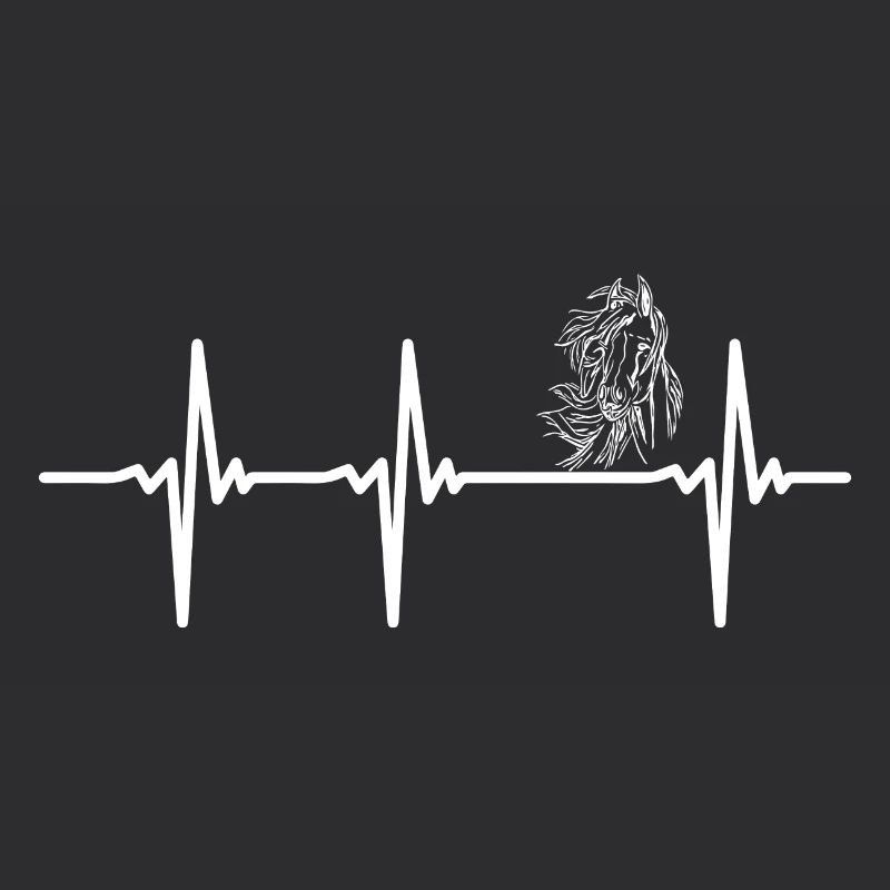 Heartbeat wild horse