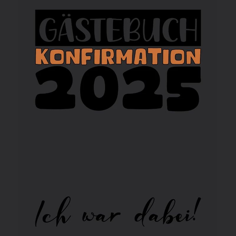 Konfirmation 2025 Gästebuch Deko Mädchen Jungen