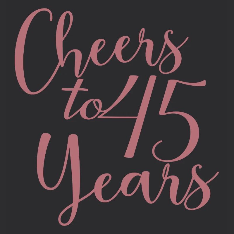 Vive le 45e anniversaire de 45 ans