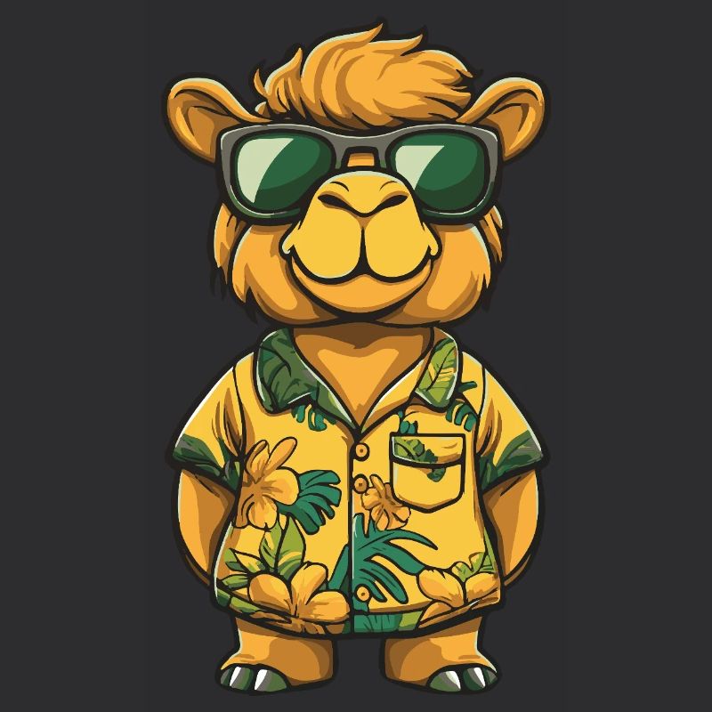 Kamel Comic Cool Sommer