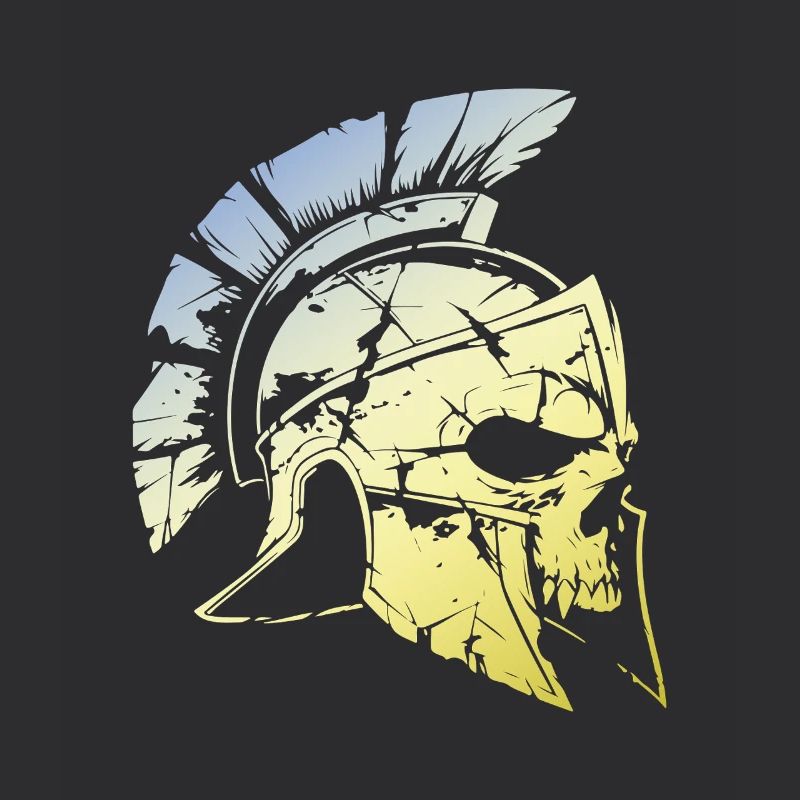 Spartan Gladiator Skull