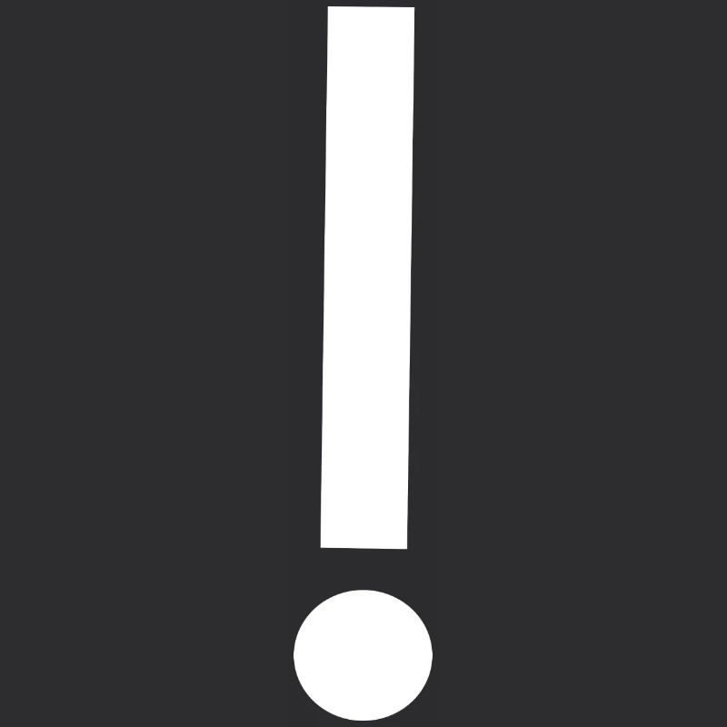 Exclamation Mark Template Design Pattern