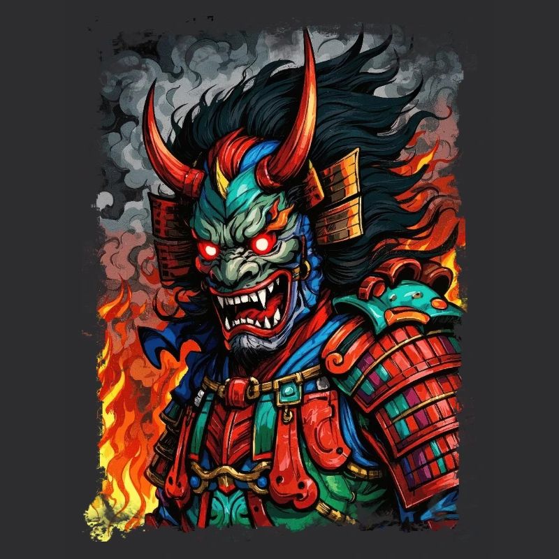 Devil Oni Maske