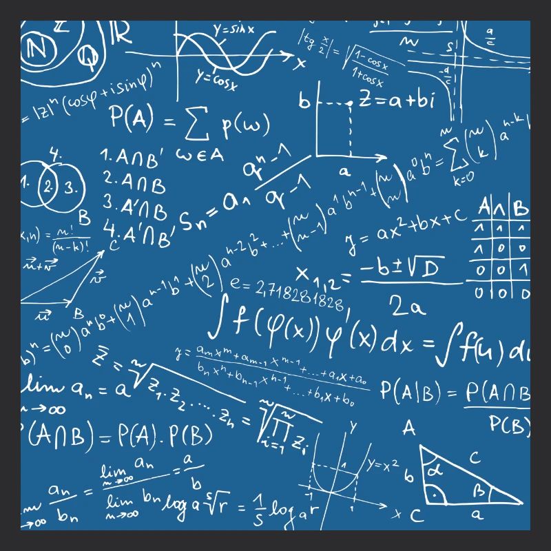 Patrón de ecuación matemática, Fórmula cuadrática Math Gift