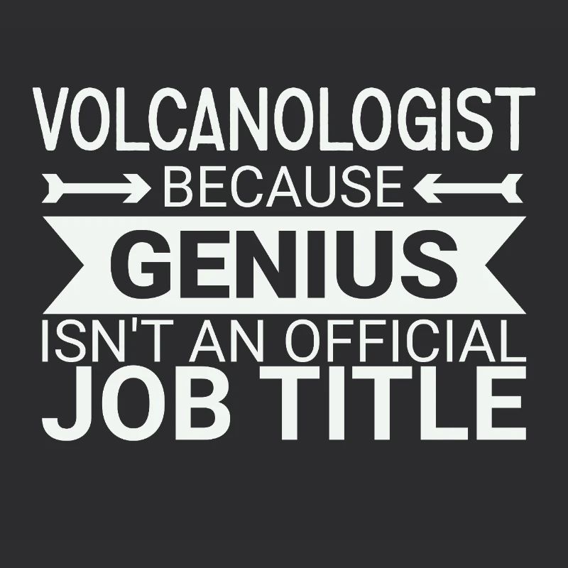 Vulkanoloog Genius Vulkanologie