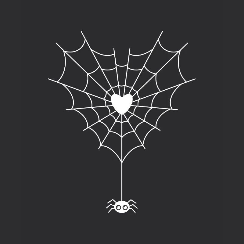 Spinne im Spinnennetz