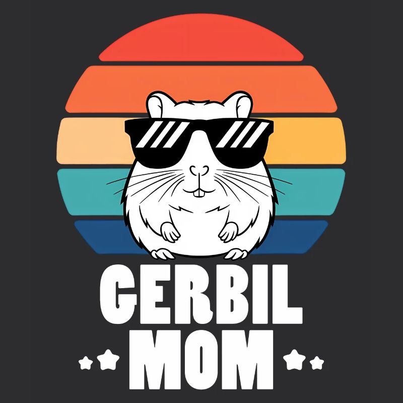 Gerbil Saying Gerbil Mom Funny Gerbil Gift