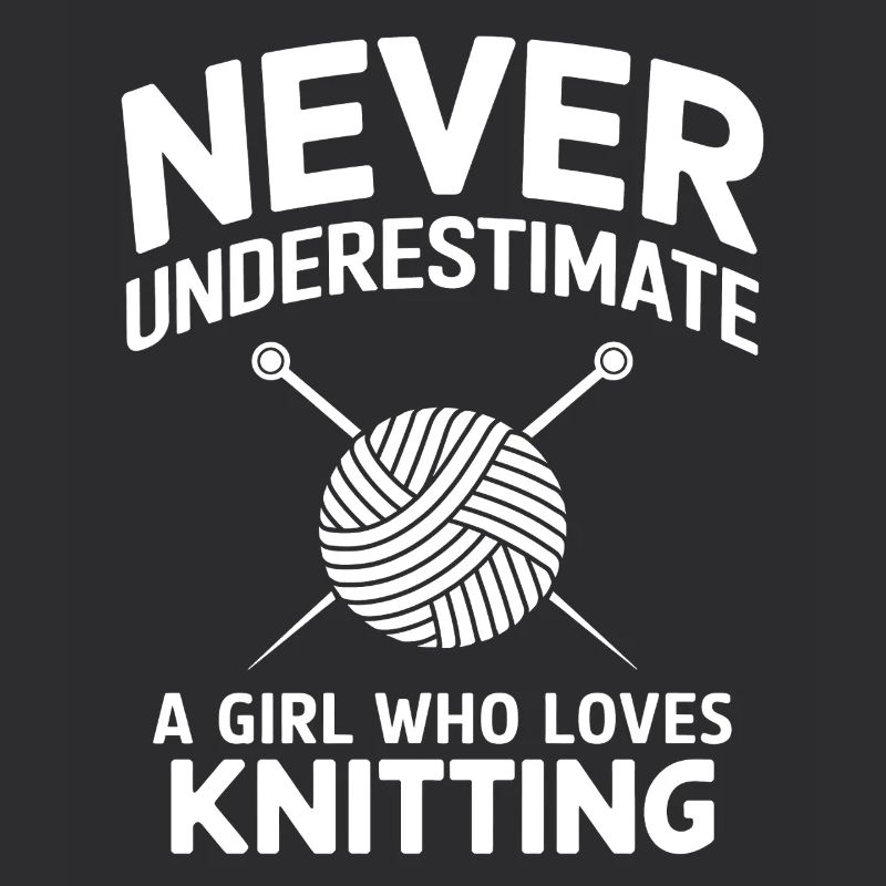 Stricken Spruch Wolle Lustiges Stricken Geschenk