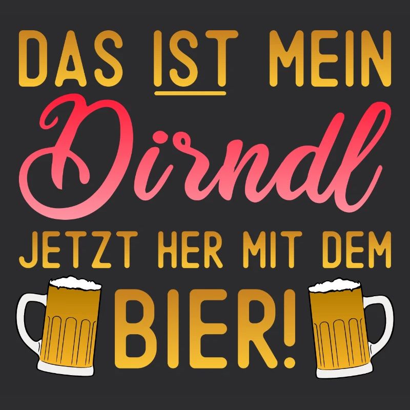 Dirndlersatz Her mit dem Bier Dirndl