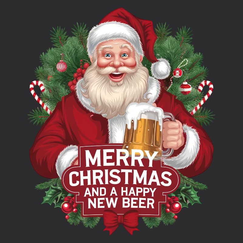 Bier Weihnachtspullover Weihnachten Biertrinker