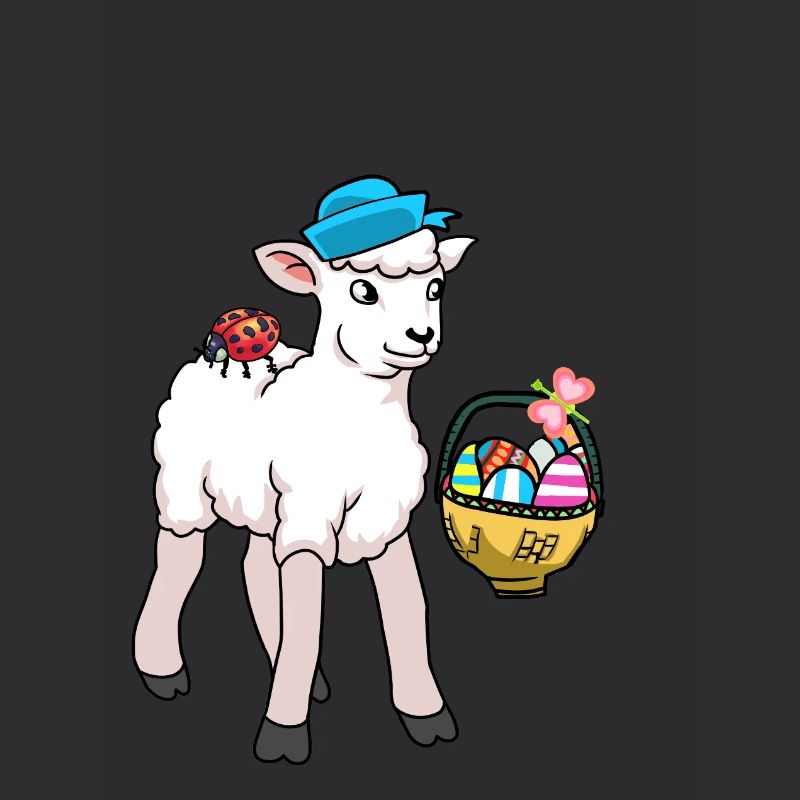 80s 90s Lamb Lambs Sheep Sheep Easter