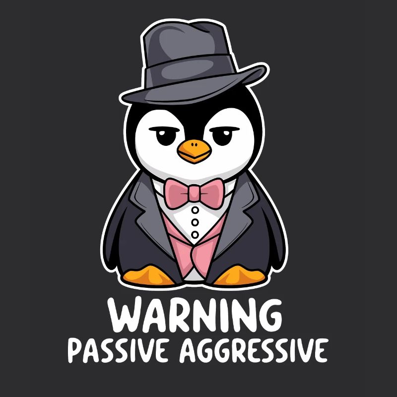 Warning about passive aggressive penguin
