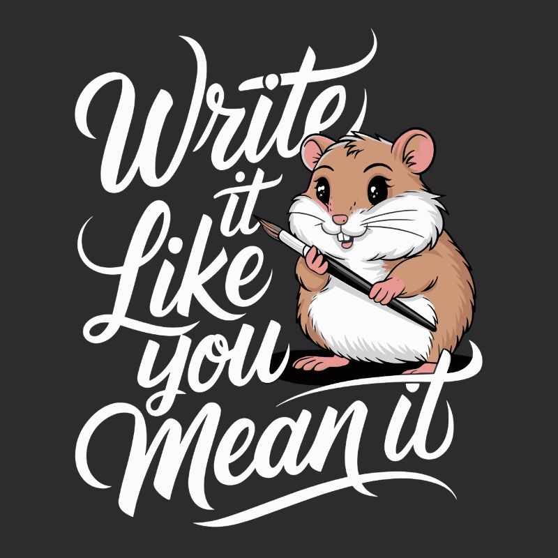 Hamster Author Writer: Write It Like You