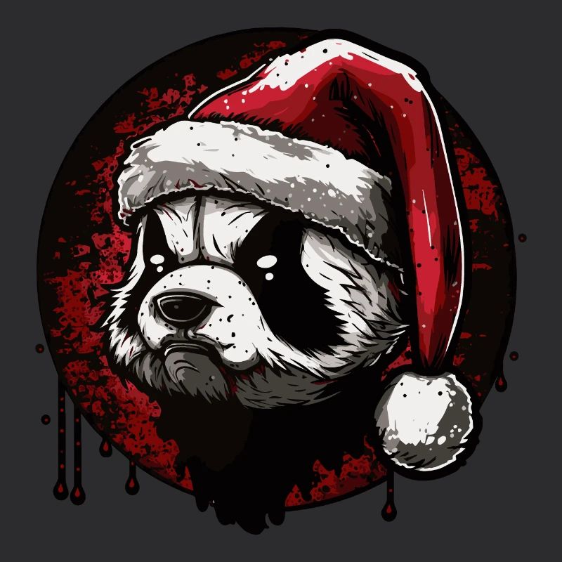 Panda de Noël