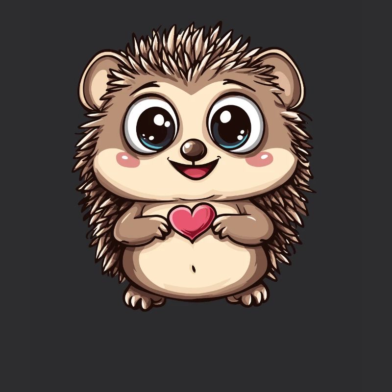 Igel mit Herz