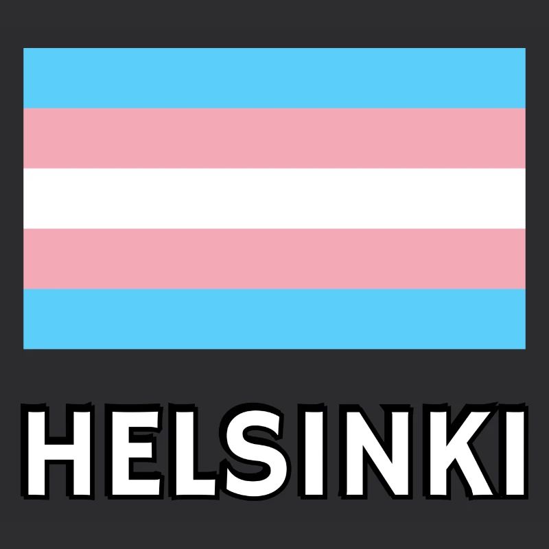 Drapeau de la fierté trans d’Helsinki