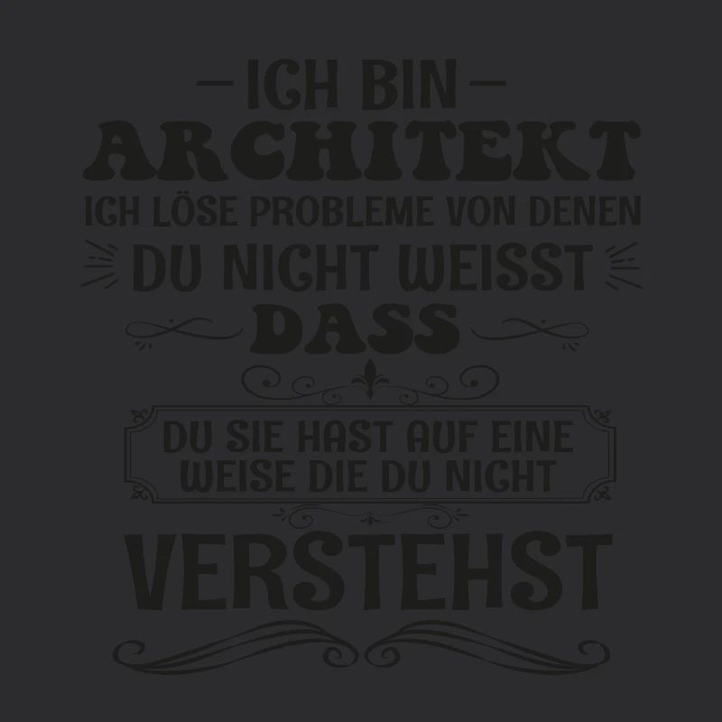 Funny Architect Saying Builder Profession Gift