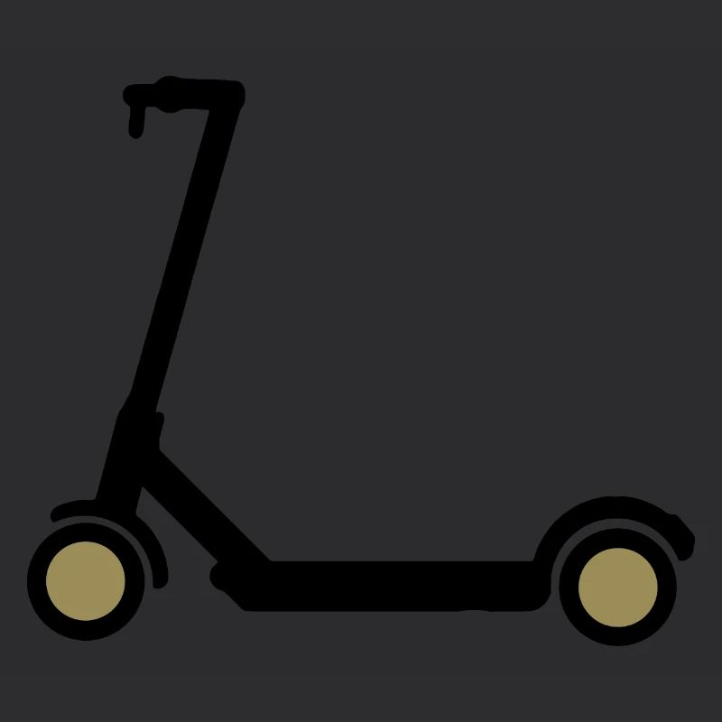 E-Scooter Eroller Comicdesign Geschenkidee