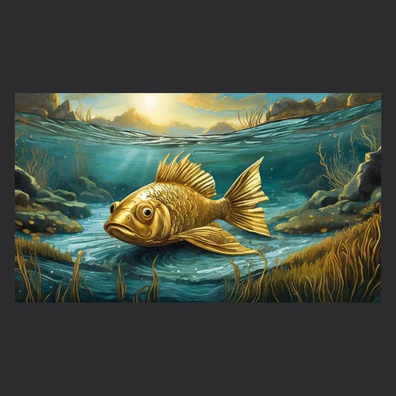 Jeu de mots expression ambiguë - Goldfisch (poisson rouge)