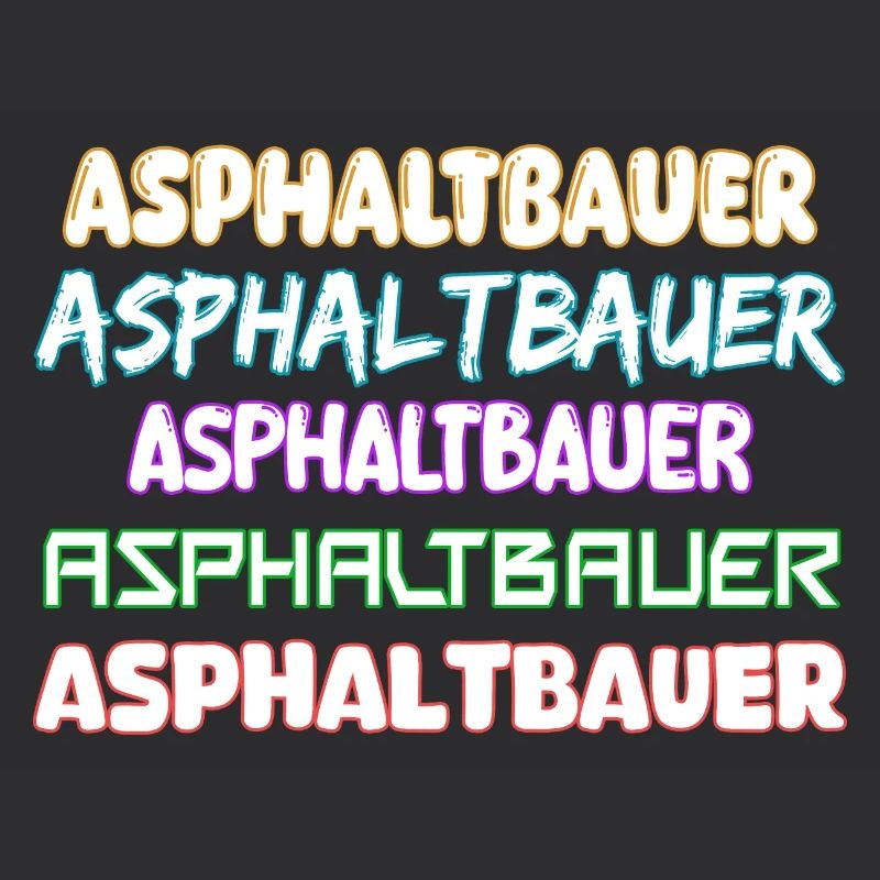 Constructeur d’asphalte comme métier
