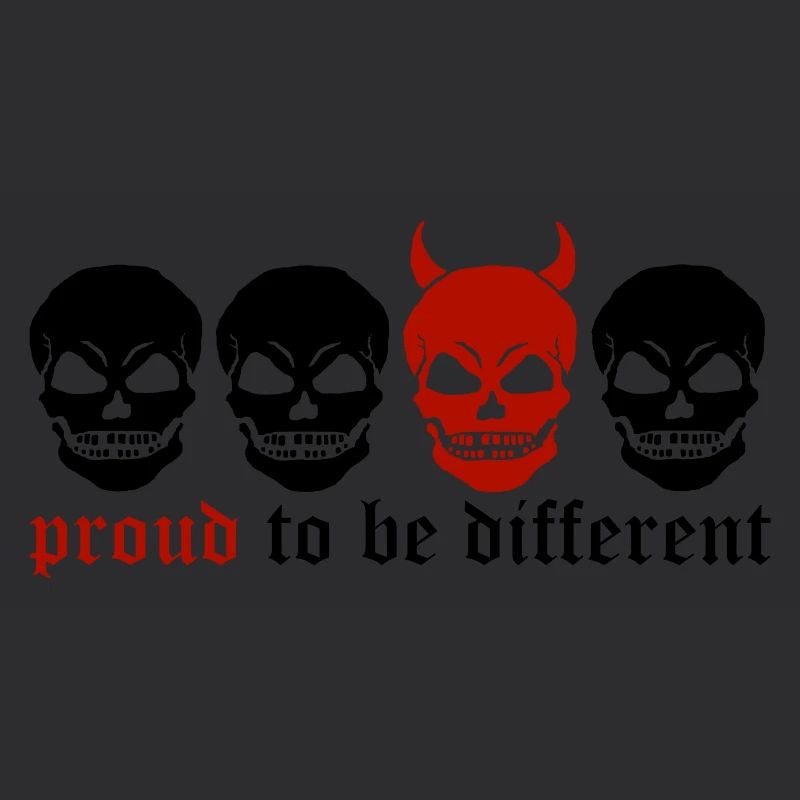 DIFFERENT SKULL - 2C