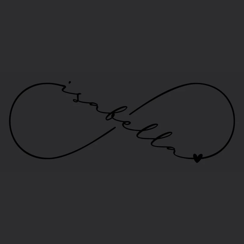 Isabella Name Infinity Symbol