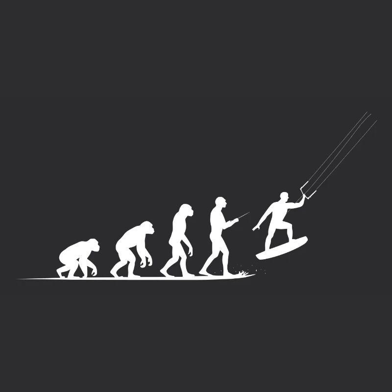 Evolution Kiteboard kite kite surf Retro