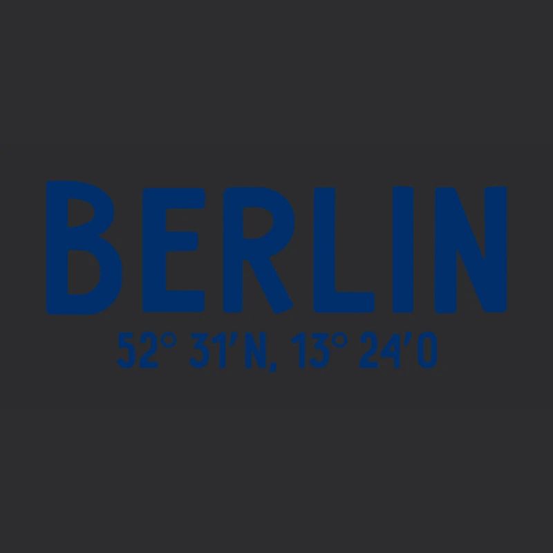 Berlin Coordinates - Berlin Bear