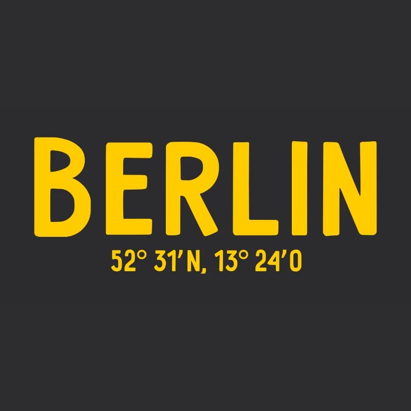Coordonnées Berlin - Berlin Bear